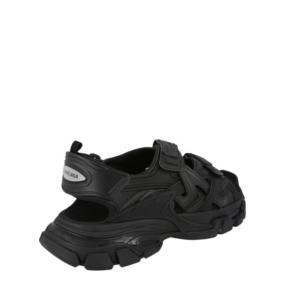 Balenciaga Track Monocolor Sandals Black Mens - Picture 3 of 6